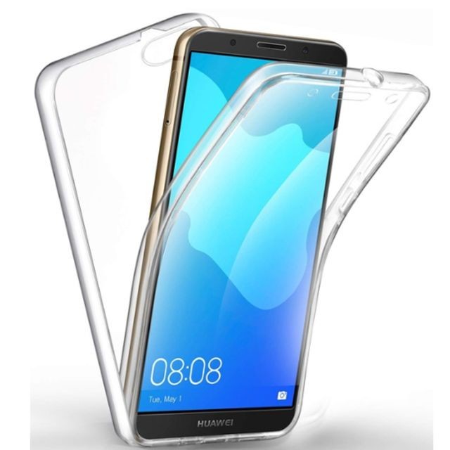 Xeptio - Huawei Honor 7S / Y5 2018 Coque 360 degrés Protection intégrale arrière PC Case et Avant TPU Transparente Smartphone - Accessoires Pochette Exceptional Case ! … Xeptio  - Xeptio