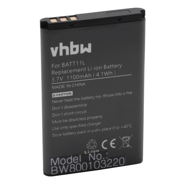 Vhbw - vhbw Batterie 1100mAh compatible avec Ordro HDV-V16, SVP Usance AGG-023, HDDV2100, HDDV2500, HDDV5500, T100, T608, Vivitar DVR-820HD, DVR-925HD. Vhbw  - Batterie Photo & Video