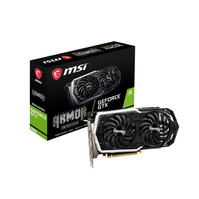 Msi - Geforce GTX 1660 - ARMOR OC - 6 Go Msi   - MSI GeForce GTX 1660 Composants