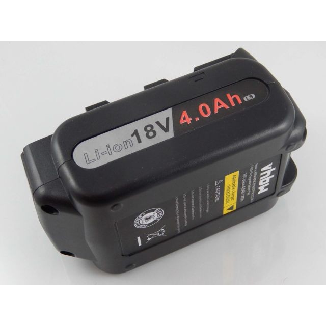 Vhbw - vhbw Li-Ion Batterie 4000mAh (18V) pour outils Panasonic EY75A1, EY75A1 LS2G, EY75A1 X, EY75A2, EY75A2 LS2G comme EY9L50, EY9L51, EY9L52 Vhbw  - Clouterie