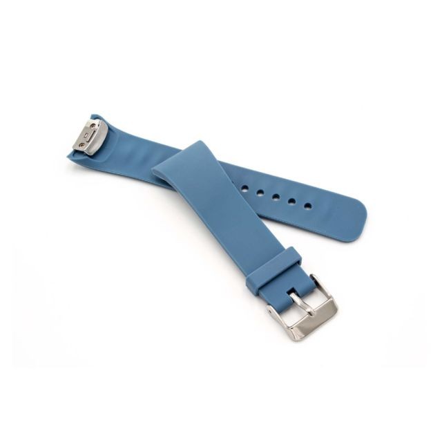Vhbw - vhbw silicone bracelet gris ardoise pour smartwatch traqueurs de fitness Samsung Gear Fit 2 SM-R360 - Accessoires montres connectées Vhbw