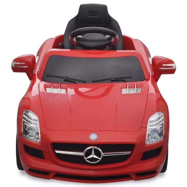 Vidaxl vidaXL Voiture électrique 6 V avec télécommande Mercedes Benz SLS AMG rouge