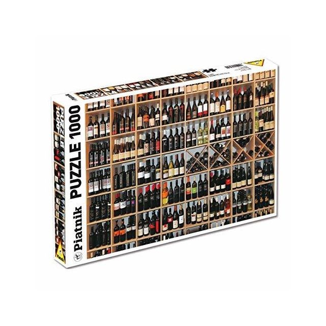 Piatnik - Piatnik of America Inc. 1000-Piece Wine Gallery Puzzle Piatnik  - Accessoires Puzzles