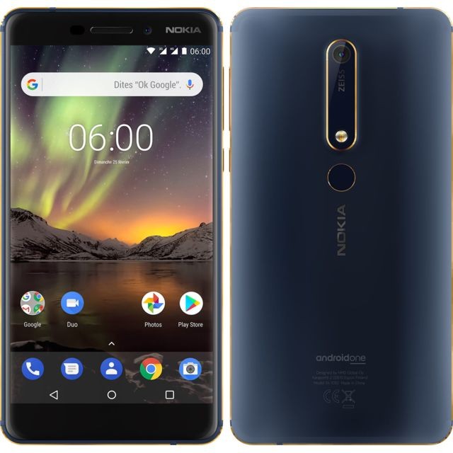 Nokia - 6.1 - Bleu - Occasions Smartphone à moins de 100 euros
