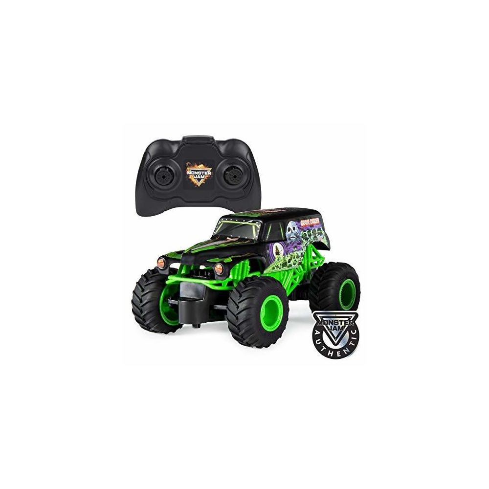 Monster Jam Monster Jam Official Grave Digger Remote Control Monster Truck 1:24 Scale 2.4 GHz for Ages 4 and Up