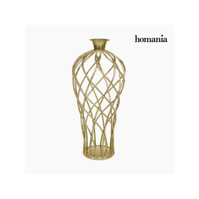 Objets déco Homania Figurine Décorative Vase Or by Homania