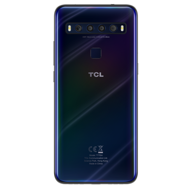 Smartphone Android TCL TCL-10-LITE-MARIANA-BLUE