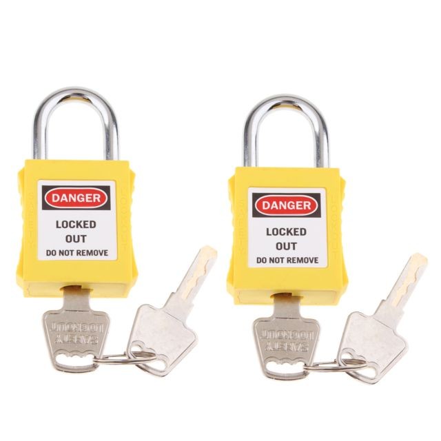 marque generique - Cadenas de verrouillage de sécurité cadenas à clé marque generique  - Bloque-porte