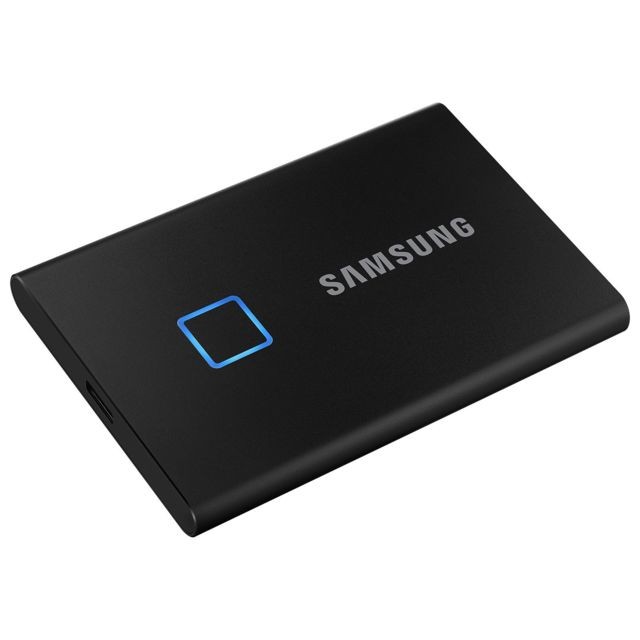 Samsung T7 TOUCH - 2 To - USB 3.1 Type A et Type C - Black