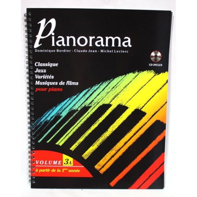 Méthodes pédagogiques Hit Diffusion Pianorama Volume 3A (+ CD)