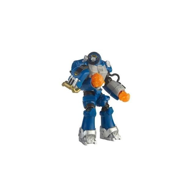 Hasbro - Power Rangers Beast Morphers - Figurine Robot Deluxe Smash Beastbot - Compagnon du Ranger Bleu  15 cm Hasbro  - Power Rangers Jeux & Jouets