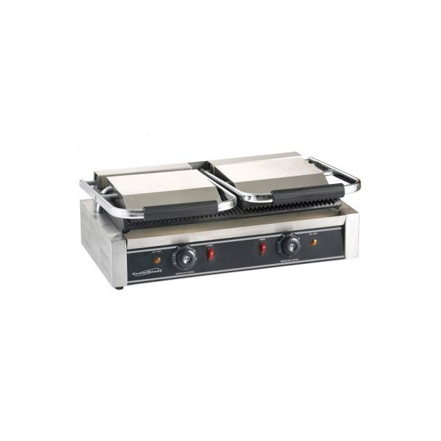 Combisteel - Grill à panini professionnel Rainurée - 580 x 410 x 190 mm - Combisteel - - Pierrade, grill