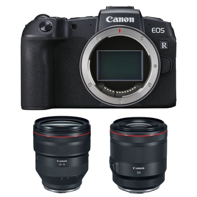 Canon - CANON EOS RP + RF 28-70mm F2L USM + RF 50mm F1.2L USM Canon   - Reflex Numérique