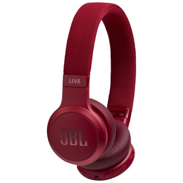 JBL - LIVE 400BT - Rouge - Casque bluetooth JBL   - Casque Bluetooth Casque