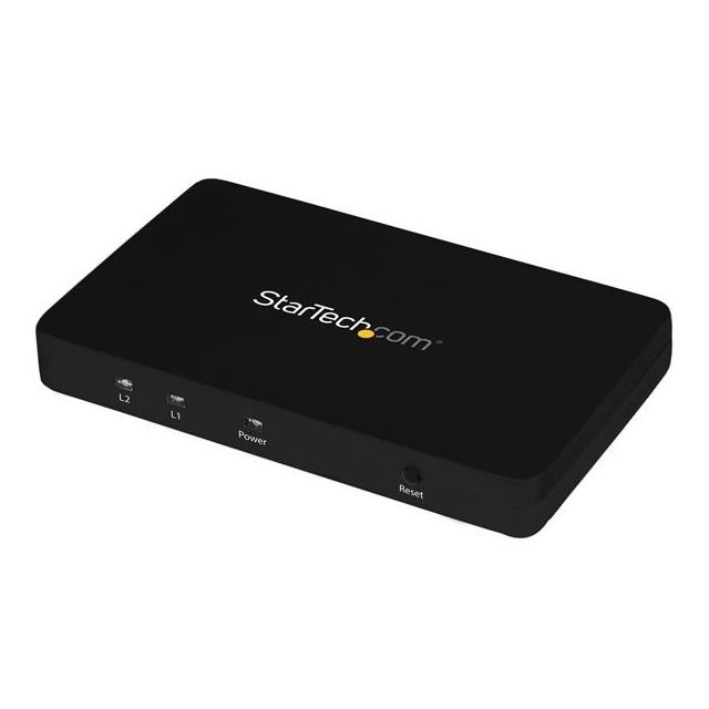 Startech - StarTech.com Splitter vidéo HDMI 4K à 2 ports - Répartiteur HDMI 1 x 2 avec boîtier en aluminium - Convertisseur Audio et Vidéo