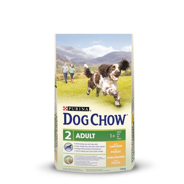 Dog Chow - DOG CHOW Croquettes - Avec du poulet - Pour chien adulte - 14 kg Dog Chow   - Dog Chow