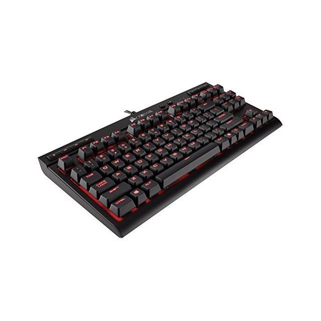 Corsair - Corsair Gaming K63 Compact Mechanical Gaming Keyboard MX Red (CH-9115020-NA) - Corsair