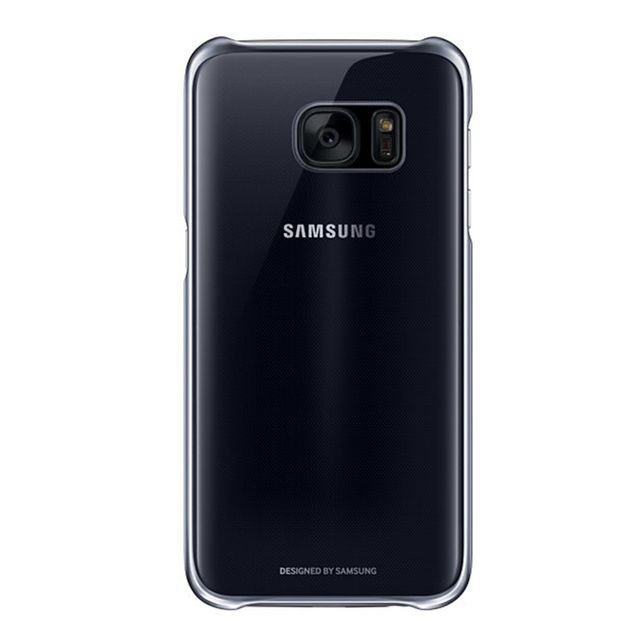 Samsung Coque transparente pour Galaxy S7 - Argent