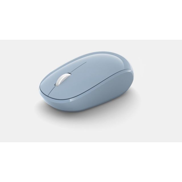 Microsoft - Bluetooth Mouse - Bleu - Souris 4 boutons