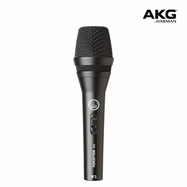 AKG - KG P3S - Microphone dynamique professionnel pour voix, guitare, instruments à vent AKG   - AKG