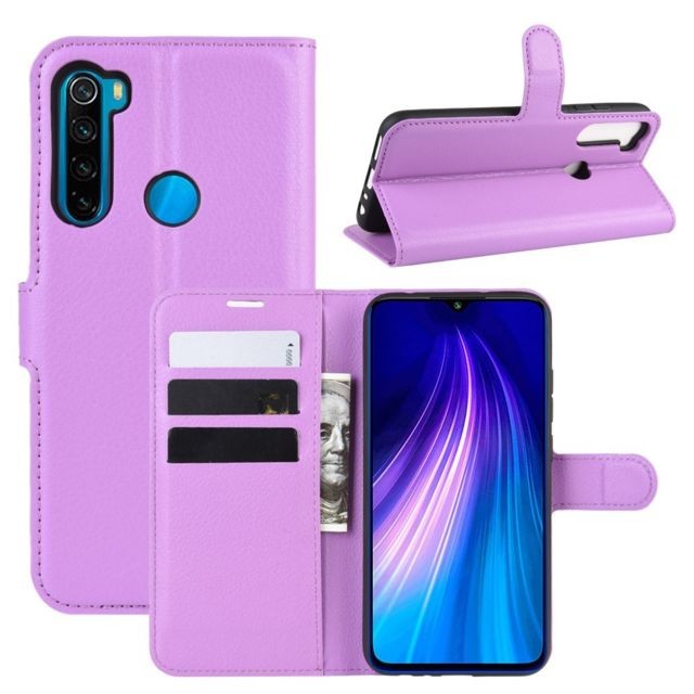 marque generique - Coque en TPU conception violet pour votre Xiaomi Redmi Note 8T marque generique  - Coques Smartphones Coque, étui smartphone