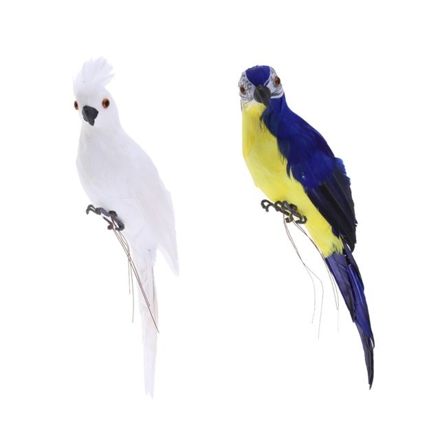 marque generique - Perroquet d'Ara artificiel Oiseaux Figurine marque generique - Animaux decoration jardin