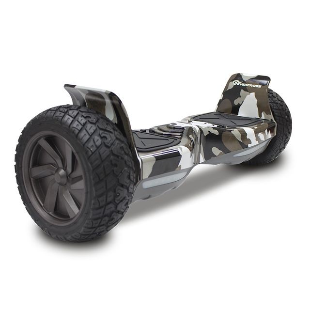 Gyropode Evercross EVERCROSS CHALLENGER BASIC HOVERBOARD, GYROPODE HUMMER TOUT TERRAIN 8.5 POUCES Camouflage Militaire