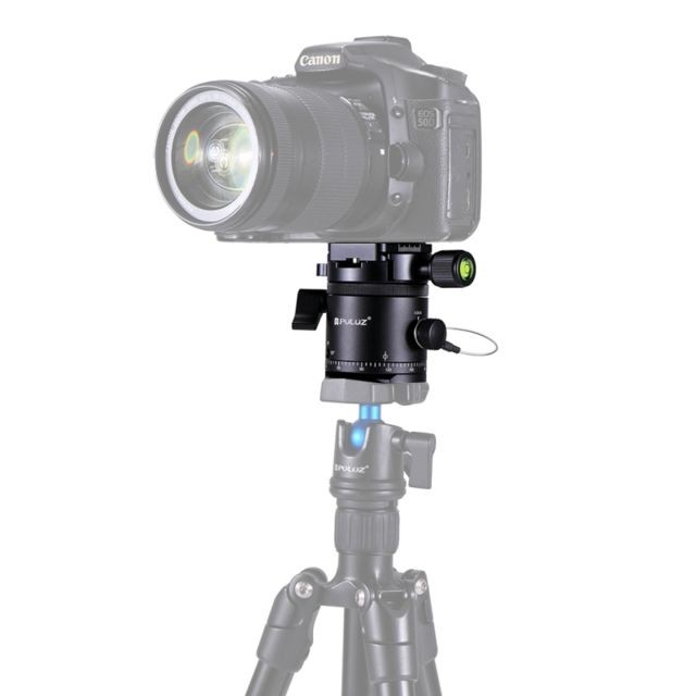 Wewoo - Pour Caméra Trépied Tête En Alliage D'aluminium Panoramique 360 Degrés Rotation D'indexation Rotule avec Plaque De Déclenchement Rapide Wewoo  - Camera avec trepied