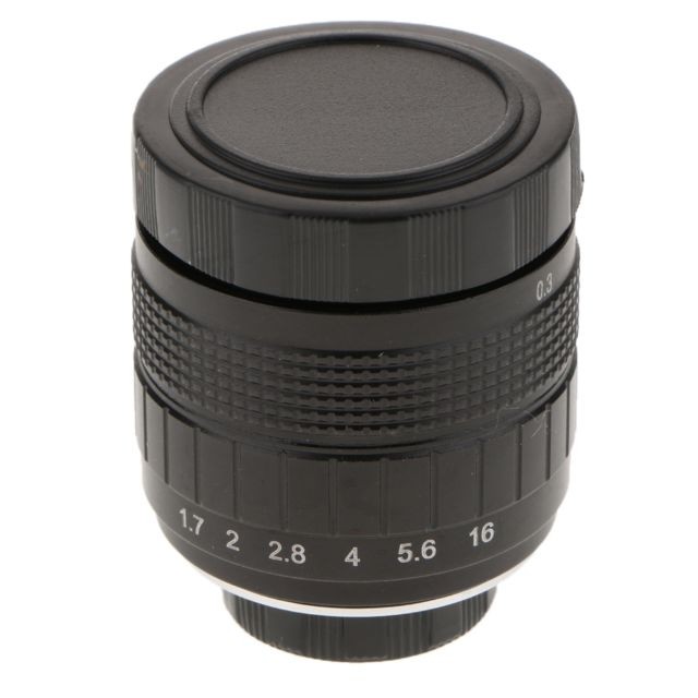 marque generique - Objectif à Objectif Fixe 35mm Longueur Focale F1.7 Grande Ouverture Pour Canon Nikon Sony - marque generique