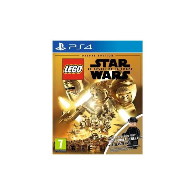Jeux PS4 Warner Bros Lego Star Wars : Le Reveil De La Force - Deluxe Edition First Order General Jeu Ps4