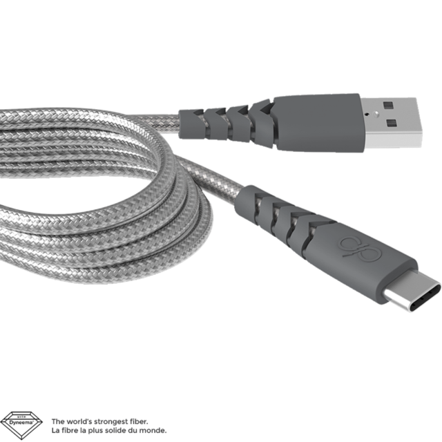Force Power - Câble e charge et synchronisation renforcé Lightening / USB-C 1.2m Force Power   - Câble Lightning