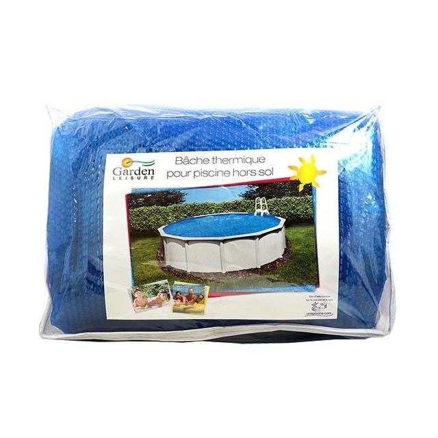 Bâche de piscine Garden Leisure Bâche d'été bulles 3,65x7,31 m - Catégorie Bâche à bulles