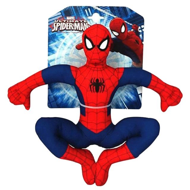 Ours en peluche BANDAI Peluche 25 cm Ultimate Spider-Man ventouse - 84912