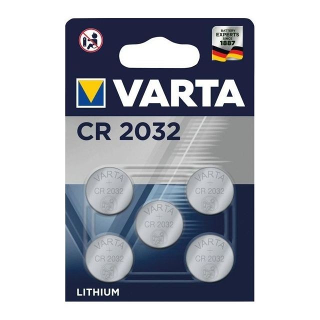 Varta - Pile ELECTRO.CR2032 5er Blister VARTA - Piles et Chargeur Photo et Vidéo