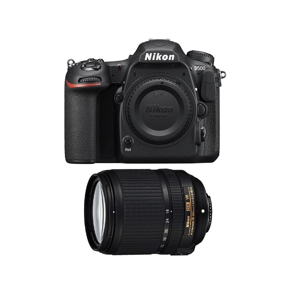 Reflex Grand Public Nikon PACK NIKON D500 + 18-140 VR