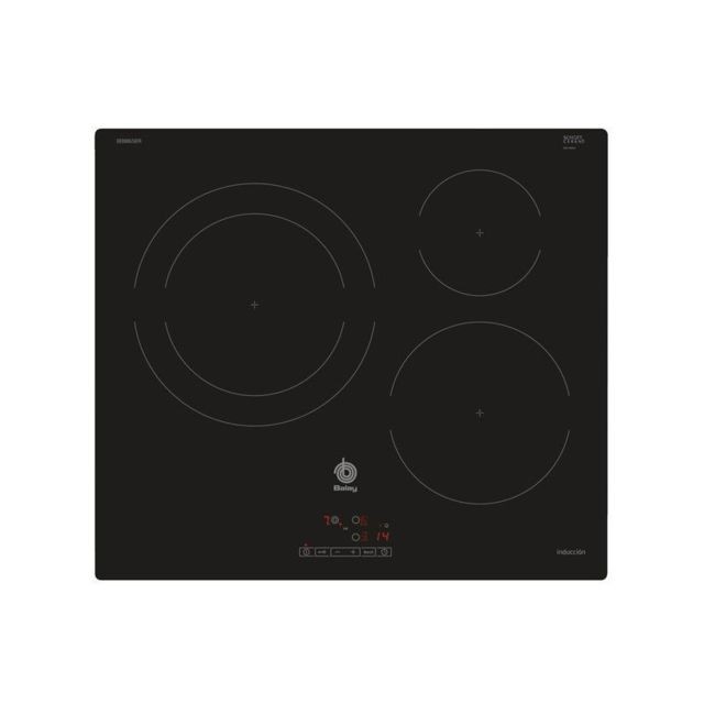 Table de cuisson Balay Plaque à Induction Balay 3EB865ER 60 cm Noir (3 zones de cuisson)