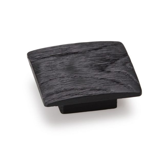Secury-T - Bouton de meuble BALTO 60X60 mm bois noir - Poignée de porte