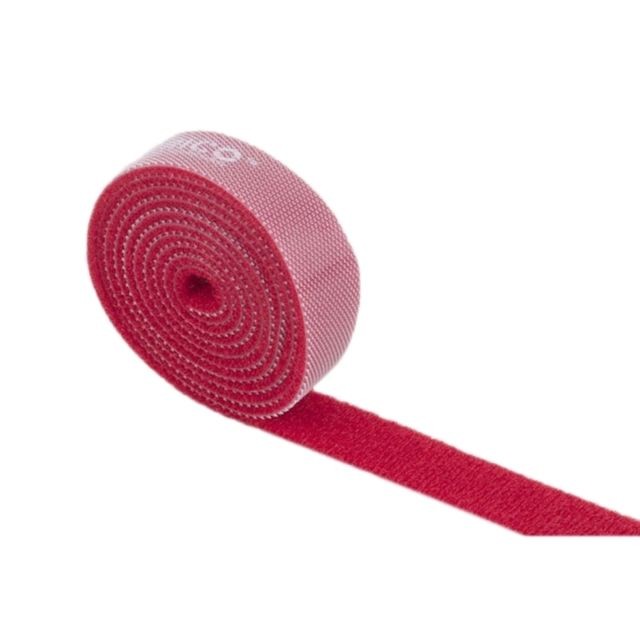 Wewoo - Attache organisateur de câble rouge CBT-1S 1m Réutilisable et divisible Crochets boucles de de boucle Wewoo  - Accessoires et consommables
