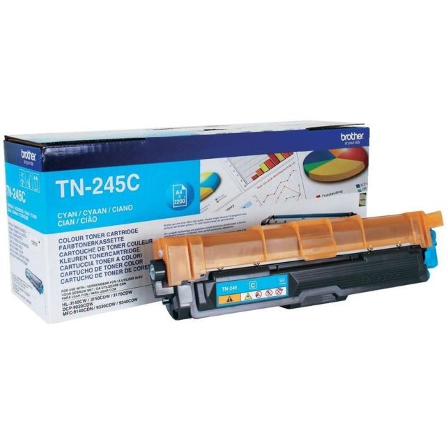 Brother - BROTHER Toner Brother TN245C Cyan - Brother