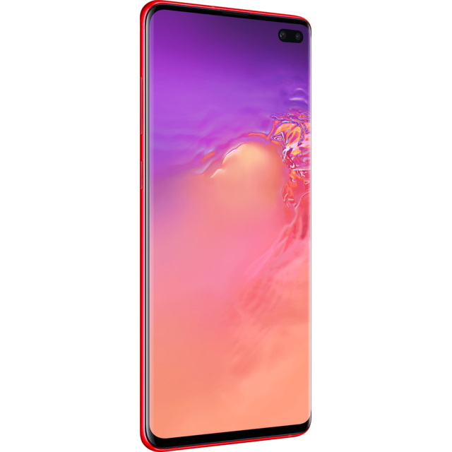 Smartphone Android Galaxy S10 Plus - 128 Go - Rouge