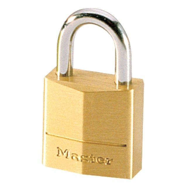 Master Lock - MASTER LOCK - Cadenas laiton 60 mm Master Lock  - Verrou, cadenas, targette Master Lock