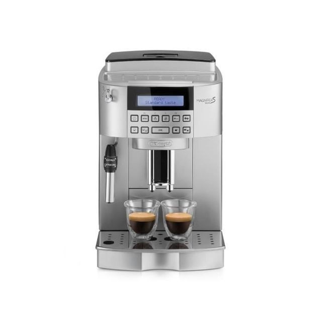 Delonghi - Machine à café Expresso broyeur Magnifica S Plus ECAM 22.340.SB - Argent - Marchand Vendos85france