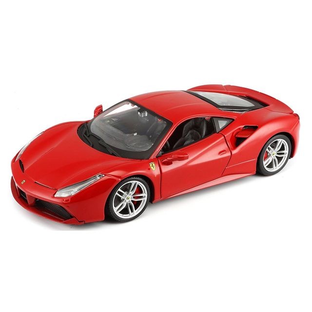 Bburago - Modèle réduit Ferrari Race & Play 1/24 : 488 GTB Bburago  - Voitures