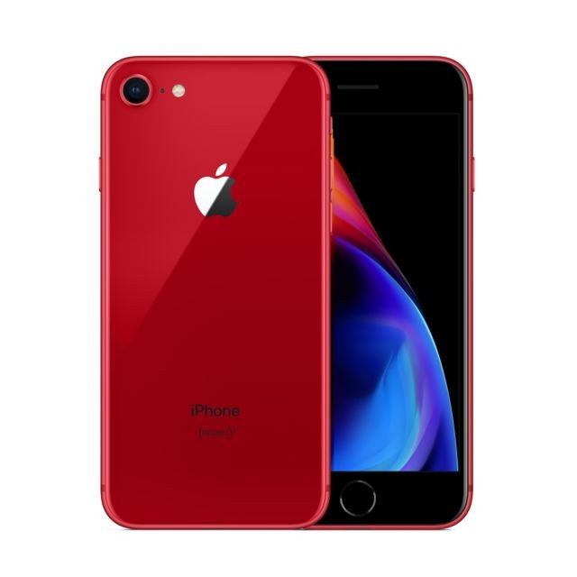Apple - iPhone 8 - 64 Go - Rouge - iPhone iPhone 8