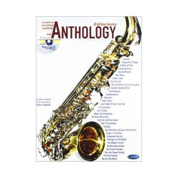 Méthodes pédagogiques Carisch-Musicom Anthology Alto Sax V.1 CD