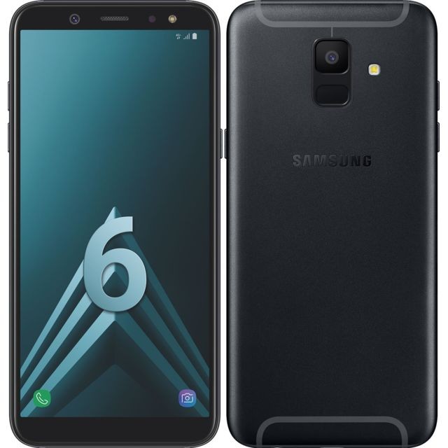 Smartphone Android Samsung Galaxy A6 - 32 Go - Noir