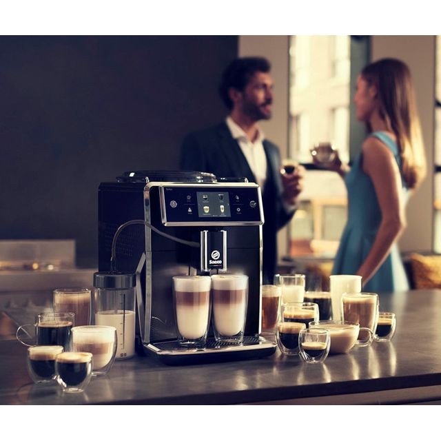 Philips - Machine Espresso automatique de 1,7L avec écran tactile gris noir - Machine à café automatique