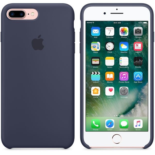 Apple iPhone 7 Silicone Case - Bleu nuit - MMWK2ZM/A