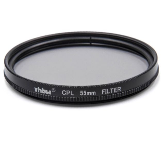 Vhbw -vhbw Universal CPL-Pol-Filter 55mm pour appareil photo Sony DT 4-5.6/55-200 SAM, DT 55-200 mm 4-5.6, FE 28-70 mm 3,5-5,6 OSS (SEL-2870). Vhbw  - Photo filter