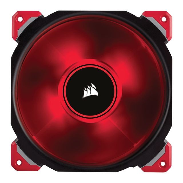 Ventirad Processeur ML140 Pro LED, Rouge, Ventilateur 140mm à lévitation magnétique